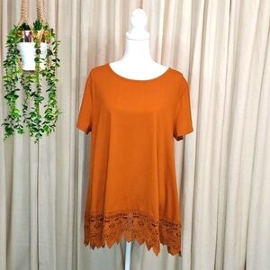 Size 2X Rust Top